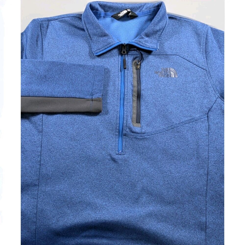 Flaw The North Face Canyonlands 1/2 Zip Blue Men’s M Fleece Pullover